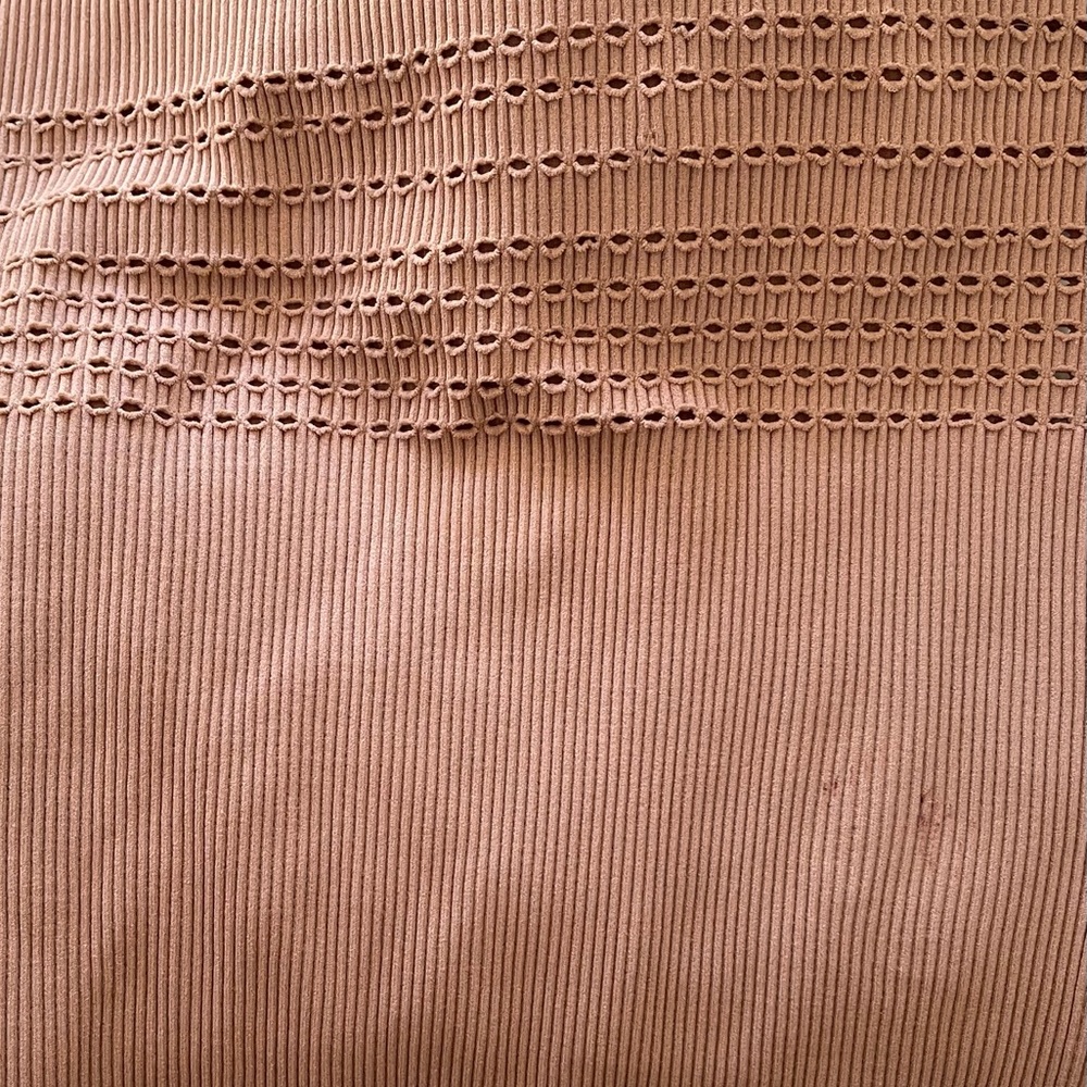 NWT Zara SEAMLESS OPENWORK DRESS size M/L - Picture 4 of 9